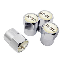 Load image into Gallery viewer, Jeep Logo Tire Valve Caps
