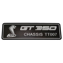 Load image into Gallery viewer, Ford GT350, GT350R Chassis Emblem
