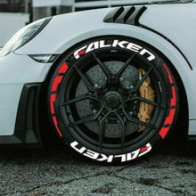 Load image into Gallery viewer, 8pcs Falken Letter Wheels Tire Stickers
