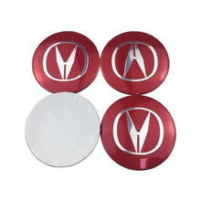 Load image into Gallery viewer, 4pcs 56 mm Acura Wheel Center Stickers
