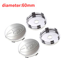 Load image into Gallery viewer, 60mm wheel center caps for Subaru STI
