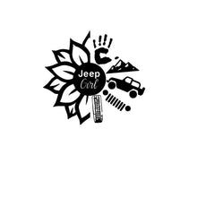 Load image into Gallery viewer, Jeep Girl Auto Sticker Body Styling
