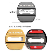 Load image into Gallery viewer, 4pcs Nismo Logo Door Lock Cover for Nissan 2002-2020
