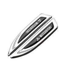 Load image into Gallery viewer, 2pcs Mitsubishi Fender Emblems
