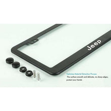 Load image into Gallery viewer, 2pcs Jeep License Plate Frames with Screw Caps
