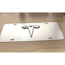Load image into Gallery viewer, Tesla Logo License Plate Cover
