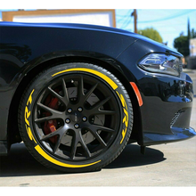 Load image into Gallery viewer, 8pcs SRT Wheels Rim Stickers
