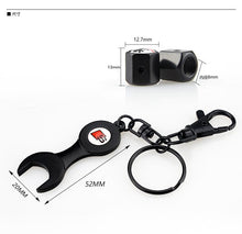 Load image into Gallery viewer, 4pcs GMC Logo Type2 Silver Wheel Tire Valve Caps+Keychain
