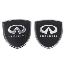 Load image into Gallery viewer, 2pcs Infiniti Logo Shield Emblems
