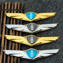 Load image into Gallery viewer, Lincoln Logo Wings Decal Emblem Sticker
