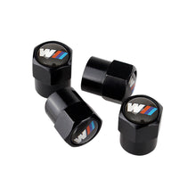 Load image into Gallery viewer, 4pcs BMW M Power Logo Tire Valve Caps
