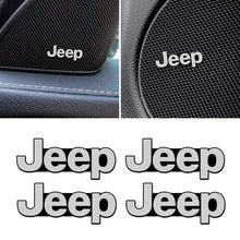 Load image into Gallery viewer, 4pcs Jeep Door Speaker Emblem Stickers

