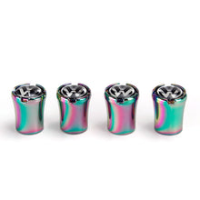 Load image into Gallery viewer, 4pcs Volkswagen Logo Tire Valve Caps - Neo Chrome
