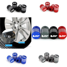 Load image into Gallery viewer, Cadillac V Logo Tire Valve Caps

