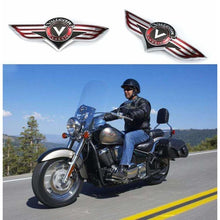 Load image into Gallery viewer, 2pcs Kawasaki Vulcan Classic Emblems Stickers
