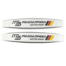 Load image into Gallery viewer, MS Mazda Speed Motor Sport Logo Fender Emblem Sticker

