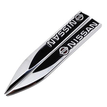 Load image into Gallery viewer, Nissan Logo Blade Fender Emblem
