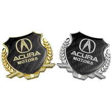 Load image into Gallery viewer, Acura Motors Carbon Shield Logo Emblem
