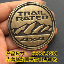 Load image into Gallery viewer, Sticker &amp; Grille Trail Rated for Jeep
