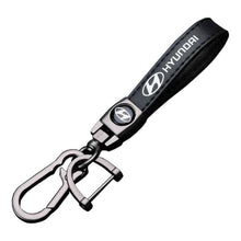 Load image into Gallery viewer, Hyundai Logo Keychain Leather
