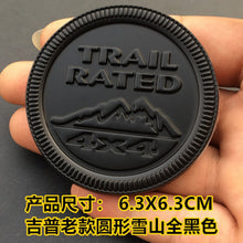 Load image into Gallery viewer, Sticker &amp; Grille Trail Rated for Jeep
