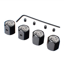 Load image into Gallery viewer, 4pcs  Prosche Logo Tire Valve Caps
