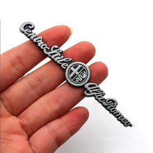 Load image into Gallery viewer, Alfa Romeo Emblem Sticker - Gray
