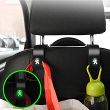Load image into Gallery viewer, 2/4pcs Peugeot Car Seat Headrest Hooks
