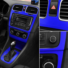 Load image into Gallery viewer, Set Car Interior Central Control Panel Cover Stickers for Volkswagen Golf 6 MK6
