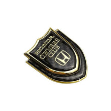 Load image into Gallery viewer, Honda Logo Owners Club Shield Emblem Sticker
